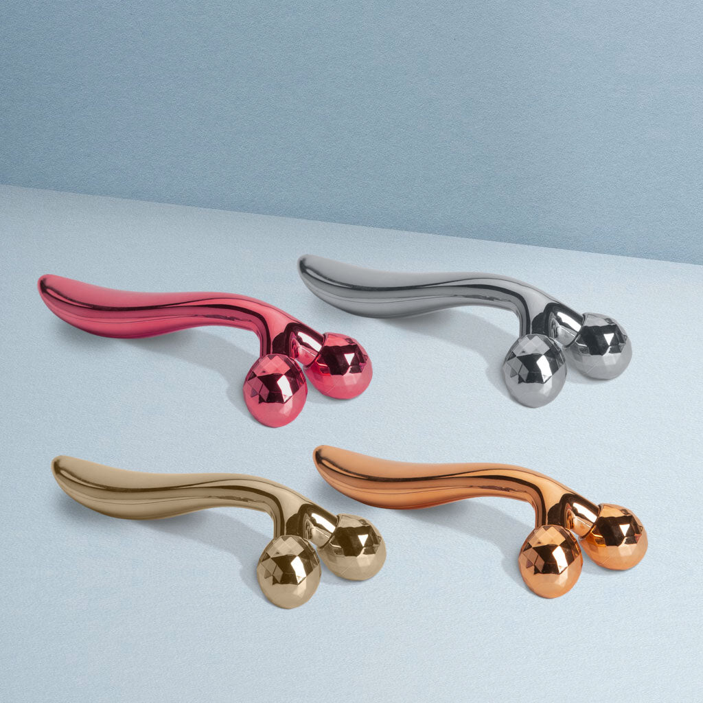 Rodillo masajeador facial